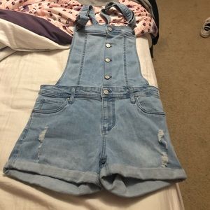 Light Blue Overalls